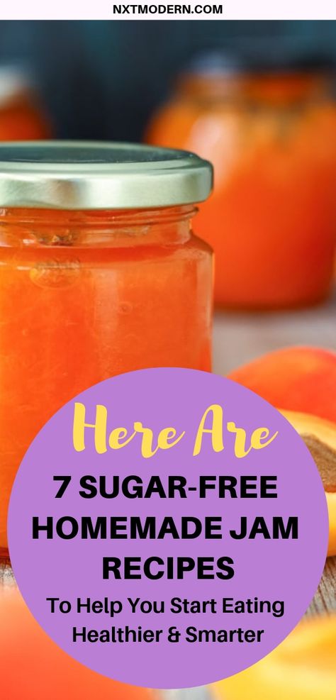 Store-Bought Jam is Laiden with Sugar. Here are 7 Sugar-Free Recipes Sugar Free Jams And Jellies, Sugar Free Jelly Recipes, Sugar Free Jam Recipes For Canning, Sugar Free Marmalade Recipe, Satsuma Jelly, Sugar Free Freezer Jam, Homemade Jam Recipes, Sugar Free Jelly, Sugar Free Jam Recipes