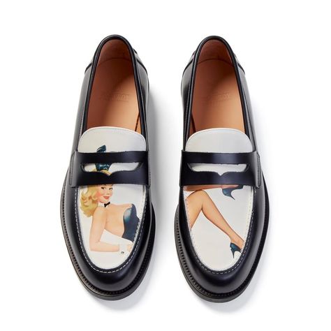 Womens Penny Loafers, Woman Sketch, Jet Setter, Penny Loafer, The Vamps, Dexter, Penny Loafers, Handmade Shoes, Stacked Heel