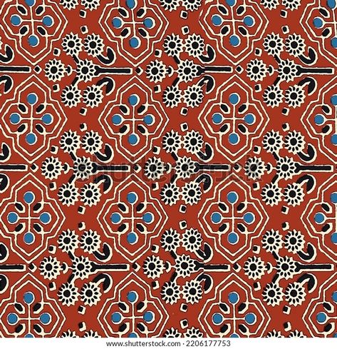 Ajrakh Prints Motifs, Ajrak Batik, Ajarak Pattern, Ajrakh Motifs, Traditional Backdrop, African Batik Fabric, Ajrakh Pattern, Pattern Batik, Block Print Pattern