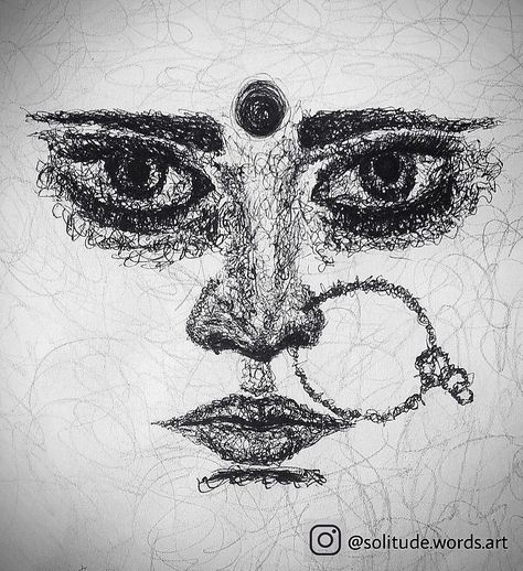 Scribble art eyes #mythology Easy Scribble Art, Scribbling Drawing Easy, Scribble Art Easy, Spiritual Art Painting, Art Eyes, Scribble Drawing, Simple Anime, Scribble Art, Inspiration Painting