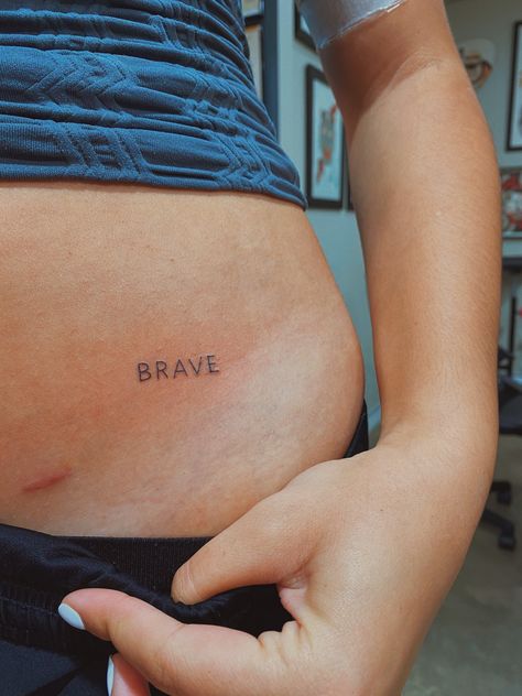 Small Tattoos Faith, Tattoo To Cover Scar From Surgery, Surgery Tattoo Ideas, Tattoo On Scar, Tattoos On Scars, Survived Tattoo, Bravery Tattoo, Surgery Scar Tattoo, Arrow Tattoo Arm