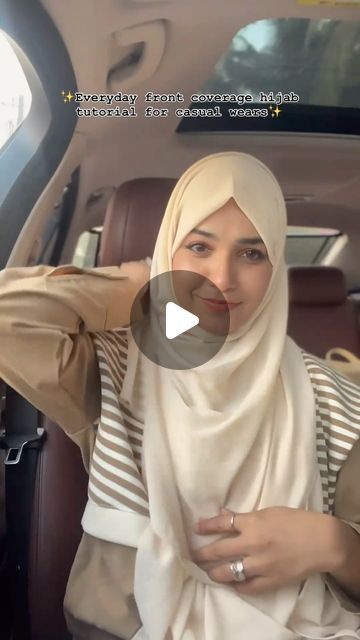 ZeheraCimi Babu on Instagram: "Front full coverage hijab style for everyday casual fits ❤️ try it lemme know the feed back 😘  Outfit @eljoven.ej" Coverage Hijab Style, Full Coverage Hijab, Back Outfit, Hijab Tutorial, Hijab Style, Hijab Outfit, Casual Fits, Try It, Hijab Fashion