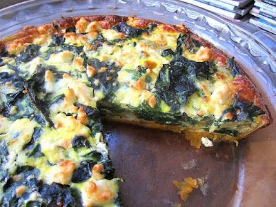 Sweet Potato Spinach Quiche, Sliced Sweet Potatoes, Spinach Feta Pie, Sweet Potato Crust Quiche, Spinach Feta Quiche, Quiche Crust, Spinach Tart, Sweet Potato Crust, Feta Quiche