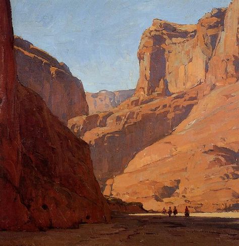 Stained Walls, Canyon De Chelly, Master Studies, Environment Painting, Into The West, Western Landscape, West Art, Desert Art, Cowboy Art