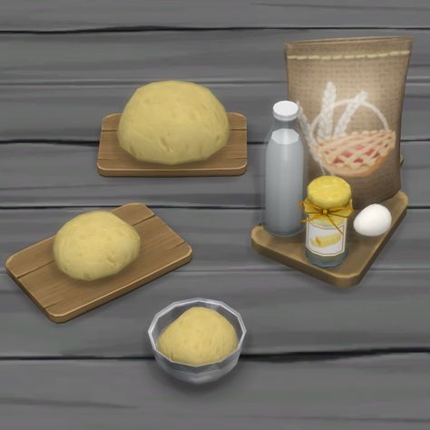 Choux Dough Available for Pink Lotus Patrons! Stardew Furniture, Choux Dough, Butter Pastry, Crafting Recipes, Sims Ideas, Dough Ingredients, Custom Recipe, Pastry Flour, Pink Lotus