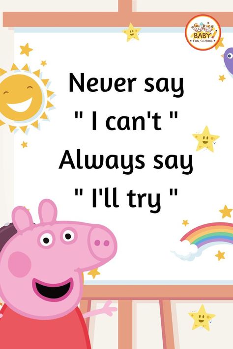 Thought For The Day Quotes, Positive Thought For The Day, Preschool Quotes, Positive Thoughts Quotes, Motivational Quotes For Kids, Doodle Quotes, Thought For The Day, Inspirational Quotes For Kids, Classroom Quotes