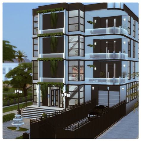 Residencial Manhathan - In Game Build
Another build in The Sims 4, made especially for you.

- Contains: 1 double bedroom - 1 single bedroom - Living Room - Dining Room - Kitchen - Bathroom - Balcony with pool.

- Lot Size: 30/20

- Used Packs and Expansions: Base Game - Cats and Dogs - Romantic Garden - City Life - Backyard Fun - SPA Day - Gourmet Getaway - Cool Kitchen - Fitness and more. Mod Pool, Apartment Backyard, Sims 4 Loft, Lotes The Sims 4, Apartment Pool, The Sims 4 Lots, Play Sims 4, Sims 4 House Building, Casas The Sims 4