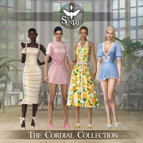 A direct link to the pictured custom content made by Sentate! #thesims4 #thesims #thesims4cc #sims4cc #simscustomcontent #sims4customcontent #sims4customcontent Sims 4 Cheats, Sims 4 Mm Cc, Sims 4 Dresses, The Sims 2, Sims 4 Mm, Sims 4 Cc Packs, Sims 4 Collections, Best Sims, Sims 4 Cas