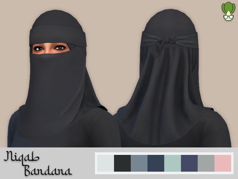 Sims 4 Niqab, Sims 4 Head Scarf, Sims 4 Muslim Cc, Muslim Outfit, Ts4 Mods, The Sims 4 Skin, Sims Clothes, Free Sims 4, Sims 4 Children