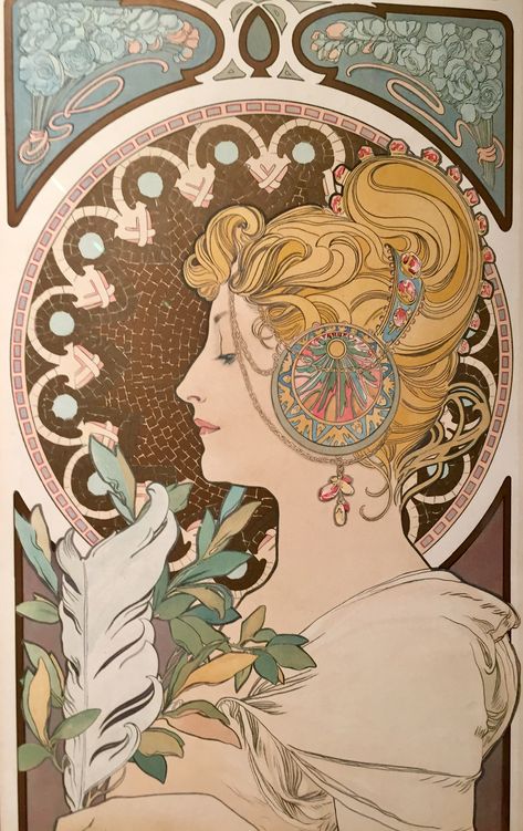 Art Nouveau Advertisement, Art Neuvo, Art Nouveau Portrait, Art Nuevo, Art Nouveau Fashion, Art Nouveau Mucha, Motifs Art Nouveau, Alphonse Mucha Art, Mucha Art