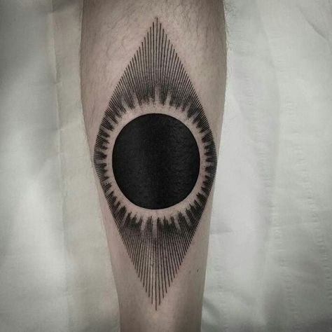 Black Hole Tattoo, Eclipse Tattoo, Tatuaje Cover Up, Graphic Tattoo, Geometric Sleeve Tattoo, Black Tattoo Cover Up, Occult Tattoo, Circle Tattoo, Circle Tattoos