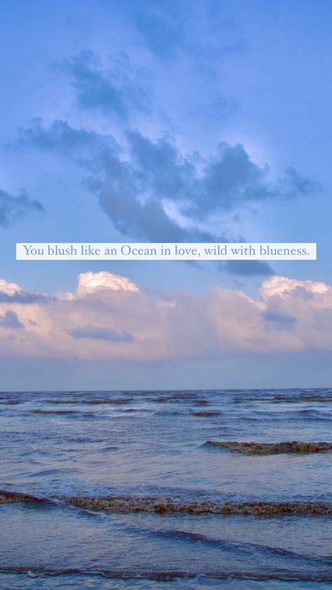 Aesthetic Ocean Quotes, Ocean Aesthetic Quotes, Ocean Quotes Aesthetic, Oceans Aesthetic, Ocean Love Quotes, Beach Love Quotes, Ocean Captions, Ocean Quote, Peaceful Ocean