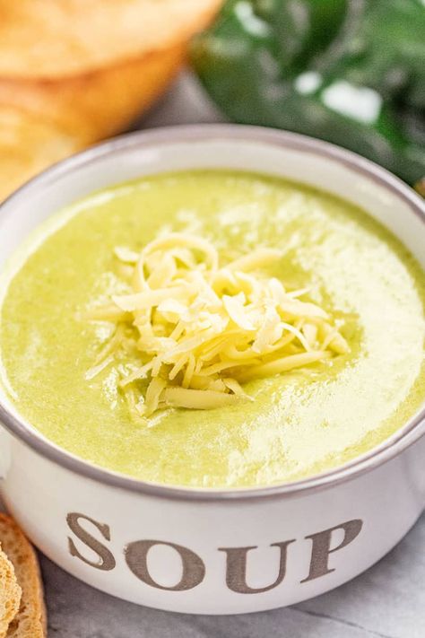 Poblano White Cheddar Soup, Poblano Cheddar Soup, Cheddar Poblano Soup, Chili Poblano Soup, Crockpot Poblano Soup, White Cheddar Poblano Soup, Poblano Cream Soup, Poblano Cheese Soup, Pablano Pepper Soup Recipe