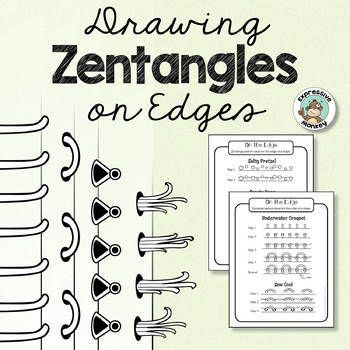 Learn to create unique doodle designs on edges with step-by-step instructions. Doodle drawing is a fun and creative way to add personality to your Paper Patterns Design, Pattern Design Drawing, Doodle Borders, Zen Doodle Patterns, Zentangle Tutorial, Zentangle Artwork, Tangle Doodle, Zen Doodle Art, Zentangle Designs