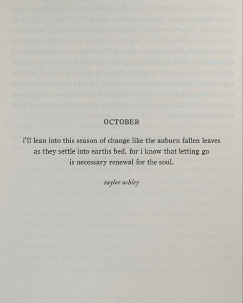 October New Beginnings Quotes, Poem About October, Poem About September, October Poems Poetry, Quotes About October Month, Autumn Poems Quote, Dear October Quotes, Poems About October, Autumn Book Quotes