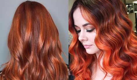 Copper hair is a seriously underrated hair color option. Some people attribute it to red hair so quickly that they Red Hair Fade, Copper Hair With Highlights, Bright Copper Hair, Copper Hair Color Ideas, Rich Brown Hair, Face Framing Hair, Bronze Hair, Hair Color Options, Hair Tint