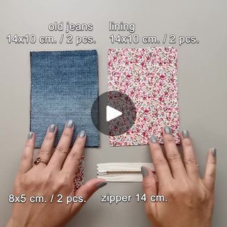 160K views · 2.7K reactions | Making a new coin purse in a simple way Quick and Easy Sewing #fabric #handmade #recycle #easy #coin #howto #jeans #old #tutorial #denim #diy #sewing #bag #online #Sewing #purse | SisterQuilt | The K Club · Surf Soldiers (feat. Jacquire King, Stephan Sharp) Cheap Coin Purse With Zipper Closure, Denim Coin Purse, Denim Coin Purse Diy, Everyday Coin Purse With Snap Closure, Cheap Handmade Bifold Coin Purse, Diy Drawstring Purse, Snap Closure Pouch Coin Purse, Diy Coin Purse, Drawstring Purse