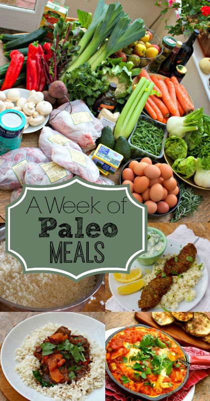 A Week of Paleo Meals from And Here We Are... What a week of paleo meals looks like, practically speaking, for a family of three on a budget. This includes three meals a day, including packed lunches for work and school. #paleo #mealplanning #budgetfriendly Paleo Snack, Paleo On The Go, Paleo Meals, Resep Diet, Paleo Diet Recipes, Paleo Lunch, Diet Vegetarian, Paleo Dinner, Think Food