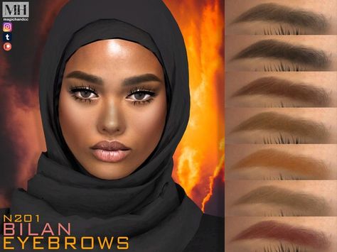 Sims 4 Cc Eyes, Makeup Cc, Thick Brows, Sims 4 Cc Makeup, Tumblr Sims 4, Thick Eyebrows, Sims Community, Sims 4 Cc Finds, Sims 4 Clothing