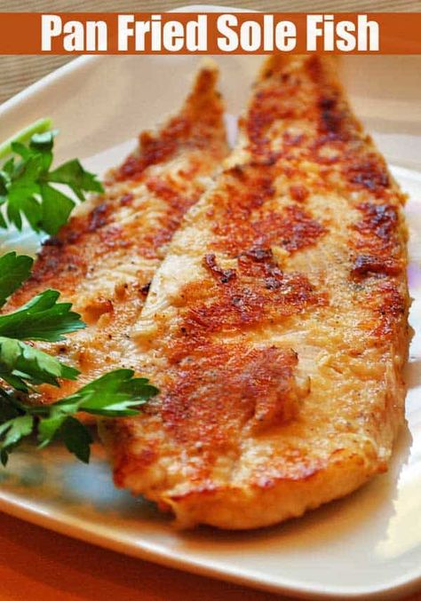 Pan-Fried Sole Recipe | Healthy Recipes Blog Sole Recipe, Sole Recipes, Sole Meuniere, Sole Fish, Healthy Cheese, Seafood Platter, Fish Recipes Healthy, Healthy Food Blogs, Cooking For Two