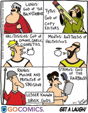 Mythology Funny, Latin Classroom, Argyle Sweater Comic, Roman Toga, Teaching Latin, Toga Party, Teaching Humor, Legends And Myths, Roman History