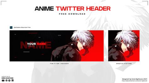 Anime Banner Template, Anime Yt Banner, Anime Twitter Header, Twitter Header Template, Anime Banners, Yt Banner, Anime Header, Header Template, Anime Banner