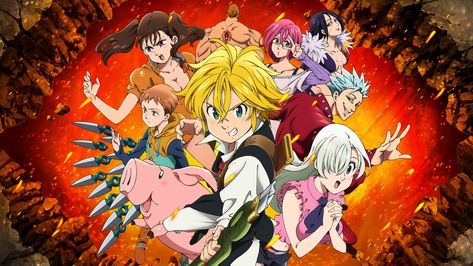 The Seven Deadly Sins, Seven Deadly Sins, An Anime, The Seven, Anime