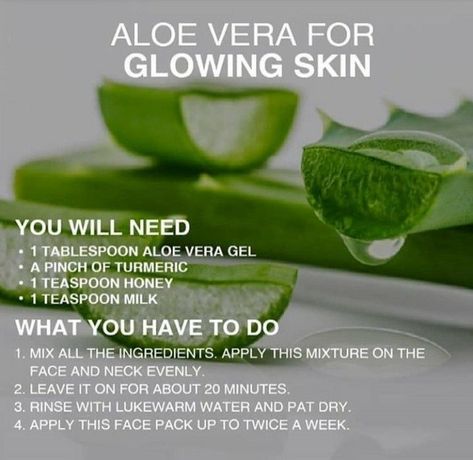 Aloe Vera Face, Remedies For Glowing Skin, Aloe Vera Skin Care, Routine Checklist, Aloe Vera Face Mask, Glowing Skin Mask, Natural Skin Care Remedies, Diy Skin Care Recipes, Beauty Tips For Glowing Skin