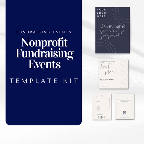 Nonprofit Fundraising Events Template Bundle Includes: Event Sponsorship Proposal Template - Sponsor request letter - Sponsor packet - Sponsor levels - Sponsor commitment form - Auction Item Donation Request Letter - Event Invitation - Event Program www.TheFundraisingShop.com #nonprofitfundraising #work #leadership #nonprofitleadership #fundraiser #charity #fundraiserevent #nonprofitorganizations #timeforchange #fundraising #time #motivationalquotes #nonprofits #gift #nonprofit Event Sponsorship Proposal, Nonprofit Fundraising Events, Donation Thank You Letter, Sponsorship Levels, Donation Request Letters, Request Letter, Sponsorship Proposal, Fun Fundraisers, Donation Form