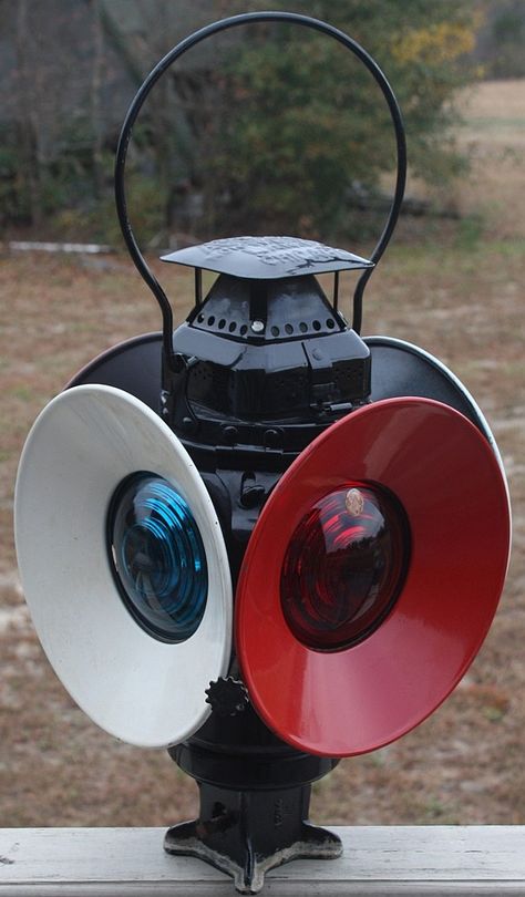 JeffPo's Railroad Lantern Page Railroad Lanterns, Vintage Railroad, Old Lanterns, Antique Lanterns, Railroad Photography, Vintage Lanterns, Lantern Lamp, Farm Barn, Train Pictures