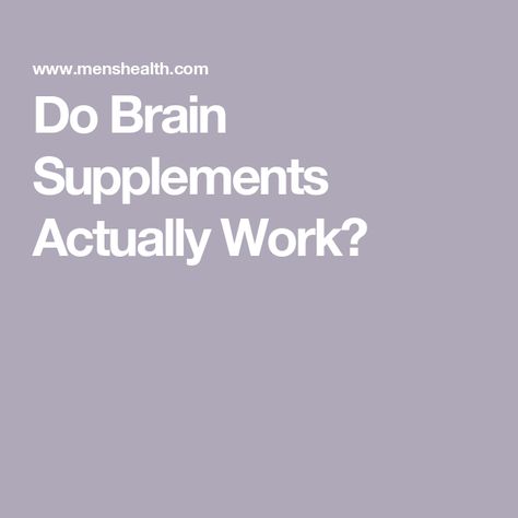 Do Brain Supplements Actually Work? About Brain, Fortified Cereals, Nasm Cpt, Group Fitness Instructor, Brain Supplements, Starchy Vegetables, Nerve Cell, Cell Membrane, Folic Acid