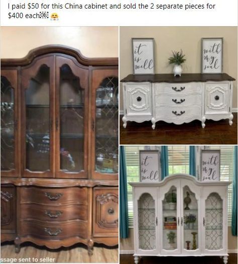 Hutch Top, Furniture Makeover Inspiration, Concrete Painting, Painting Front Porch, Furniture Remodeling, Floor Painting, Revamp Furniture, Porch Floor, Refinishing Furniture Diy