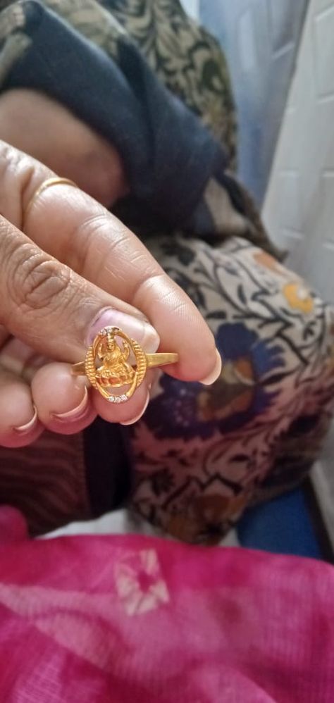 Beautiful Lakshmi Devi ring in 3.5 grams Gold Lockets In 5 Grams, Lakshmi Finger Ring Gold, Gold Rings In 2 Grams For Women, 2.5 Grams Gold Necklace, Lakshmi Devi Finger Rings Gold Women, Lakshmi Devi Pendants Gold Small, 3 Grams Gold Rings For Women, Laxmi Devi Gold Rings For Women, Lakshmi Ring For Women