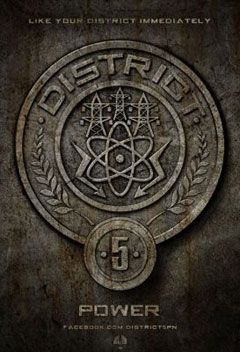 'Hunger Games' Capitol Seal, More District Seals Revealed | Fandango District 5 Hunger Games, Hunger Games Quiz, Hunger Games Capitol, Districts Of Panem, Hunger Games Districts, District 13, Hunger Games 2012, Hunger Games Movies, I Volunteer As Tribute