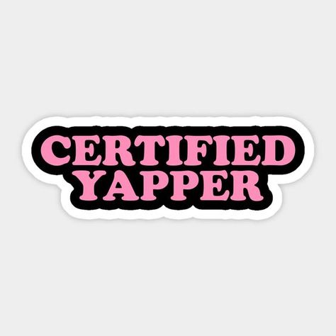 Certified Yapper Shirt, Y2k Iconic Funny It Girl Meme Sticker Sticker #sticker Stickers #stickers freesticker #freesticker freestickers #freestickers free download sticker #freedownloadsticker 16.187 Waterproof Stickers For Water Bottles, Funny Stickers For Cars, Y2k Stickers Aesthetic, Attitude Stickers, Streetwear Stickers, Pink Emojis, Binder Decoration, Girly Stickers, Auto Sticker