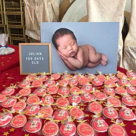 Baby Full Moon, Chinese Celebrations, Egg Party, One Month Baby, Full Moon Party, Monterey Park, 100 Day Celebration, Moon Party, Party Inspo