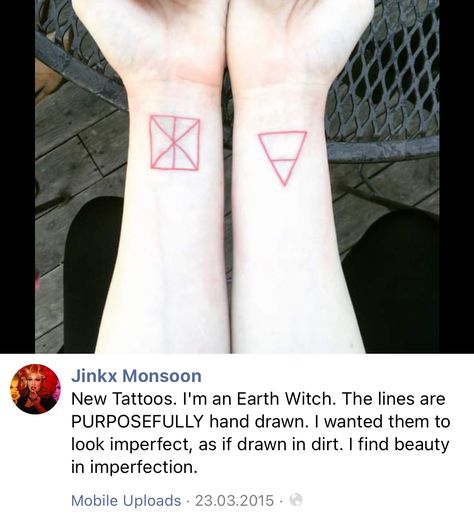 Jinkx Monsoon Tattoo, Monsoon Tattoo, Jinkx Monsoon, Race Queen, Find Beauty, Drag Race, New Tattoos, Triangle Tattoo, Witch