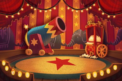 MPH Circus by https://www.deviantart.com/fabiolagarza on @DeviantArt Circus Pictures, Circus Background, Space Project, Circus Theme Party, Bg Design, Mr Potato, Mr Potato Head, Luna Park, Carnival Theme