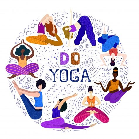 Foto Yoga, Yoga Cartoon, Yoga Drawing, Start Yoga, Diy Yoga, Arte Yoga, Yoga Illustration, Yoga Logo, Yoga Poster