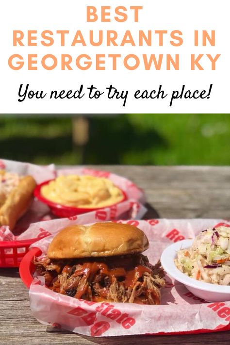 Georgetown Ky, Georgetown Kentucky, Jalapeno Burger, Amazing Restaurants, Caribbean Resort, Diner Recipes, George Town, Lexington Ky, Salad Bar