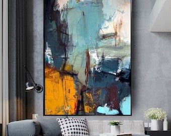 Modern Pictures, Fine Art Painting Oil, Tableau Art, Graffiti Wall, Handmade Oil, Online Painting, Abstract Oil, Modern Retro, Oil Painting Abstract