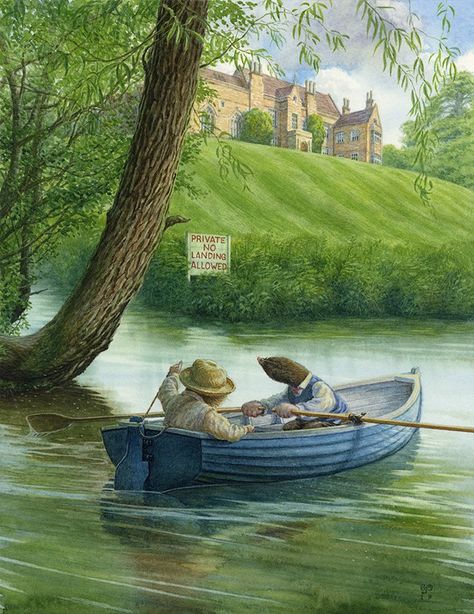 WIND IN THE WILLOWS - NO LANDING ALLOWED BY CHRIS DUNN Wind In The Willows, Mole