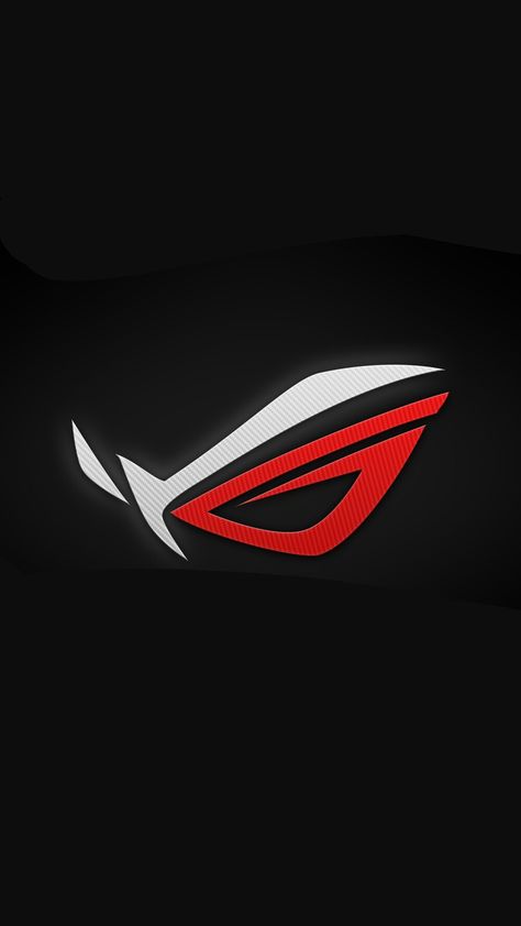 A wallpaper of Asus ROG logo for phone #ROG Asus Rog Phone Wallpaper, Asus Rog Logo, Rog Wallpapers, Asus Wallpapers, Iphone Wallpaper Canada, Dubstep Wallpaper, Gamers Logo, Apple Galaxy Wallpaper, Iphone Background Art