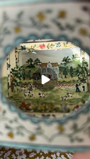 Florence Sweryda on Instagram: "Next up in the miniature pop-ups: Tunnel book🌿  Tunnel books or Peepshow books were originally made in the 1800s, often sold as souvenirs to commemorate a significant event or feat of engineering- a very clever marketing technique🫡" Pop Up Tunnel Card, Paper Peepshow Diy, Tunnel Books How To Make A, Tunnel Book Ideas Inspiration, Diy Tunnel Book, Tunnel Book Art, Florence Sweryda, Tunnel Book Ideas, Pop Up Book Ideas