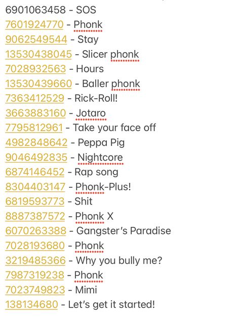 Here are some bypassed audio codes for anyone to play and use. Evade Music Codes, Clip It Song Codes, Roblox Sound Codes, Roblox Sound Id Codes 2023, Roblox Song Id Codes 2024, Roblox Audio Codes, Ora Song Codes, Preppy Roblox Display Names, Roblox Ugc Codes