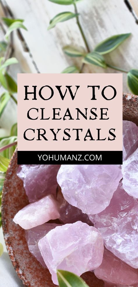 Learn how to cleanse crystals. Cleansing crystals can be done in a variety of ways. Choose the best way to clean crystals for healing with this informative guide. Healing crystals, healing stones #healingstones #healingcrystals #crystals #cleansecrystals #yohumanz Epson Salt Bath, Crystals Cleansing, Clean Crystals, Cleanse Crystals, Uric Acid Crystals, Crystal Cleansing, Crystals For Healing, Epson Salt, Teen Witch