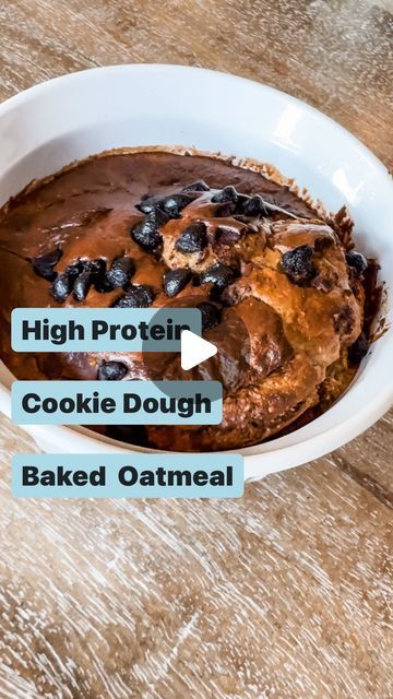 Oatmeal With Almond Milk, High Protein Cookies, Protein Cookie Dough, Vegan Protein Powder, Vegan Protein, Baked Oatmeal, Milk Chocolate Chips, High Protein, Healthy Treats