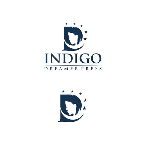 Indigo Dreamer Press Logo Design Contest by Indi99o Fantasy Fiction, Logo Design Contest, Custom Logo Design, Custom Logos, The Dreamers, Logo Design, Entertainment, Boutique, ? Logo