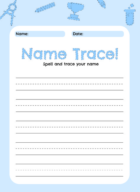 Gutenberg Press, Trace Trace, Practice Handwriting, Preschool Names, Name Tracing Worksheets, Johannes Gutenberg, Create Name, Tracing Sheets, Name Tracing