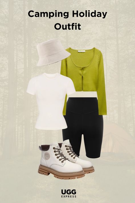 What to wear on a camping trip in Australia this summer. Our Tarramarra Chunky Boots Stephanie are the perfect choice for hiking through the mountains and look super cute with any outfit. Camping Holiday, Holiday Outfit, Camping Trip, Chunky Boots, Camping Trips, Holiday Outfits, This Summer, Women's Shoes, What To Wear